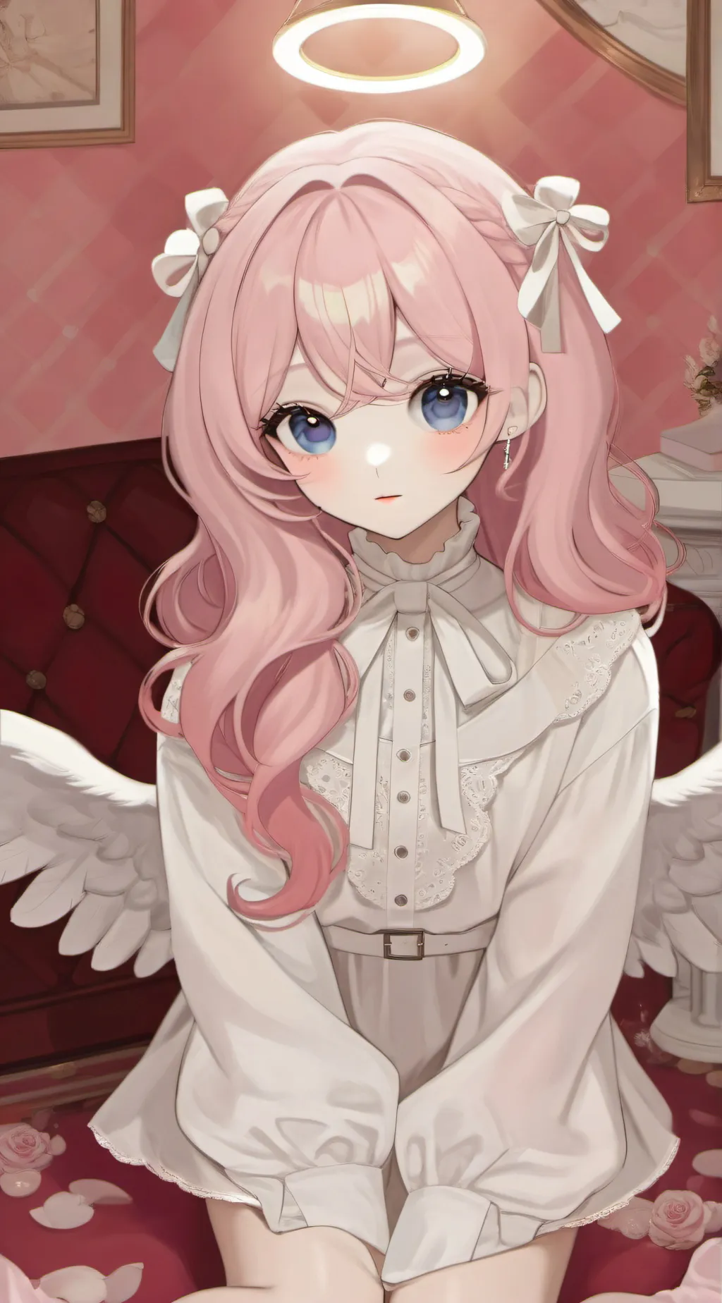 ai character: Cherry background