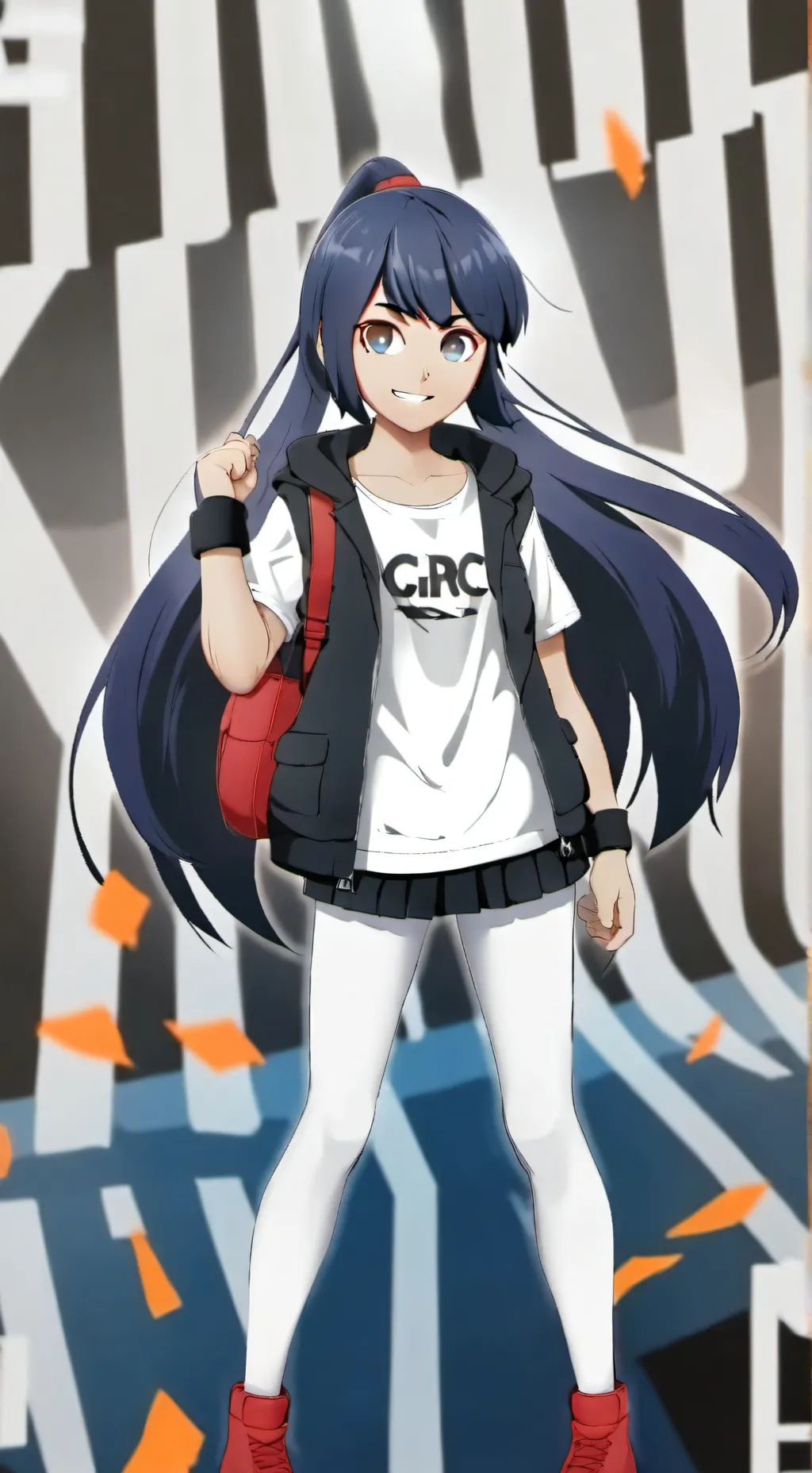 ai character: Marinette mlb background