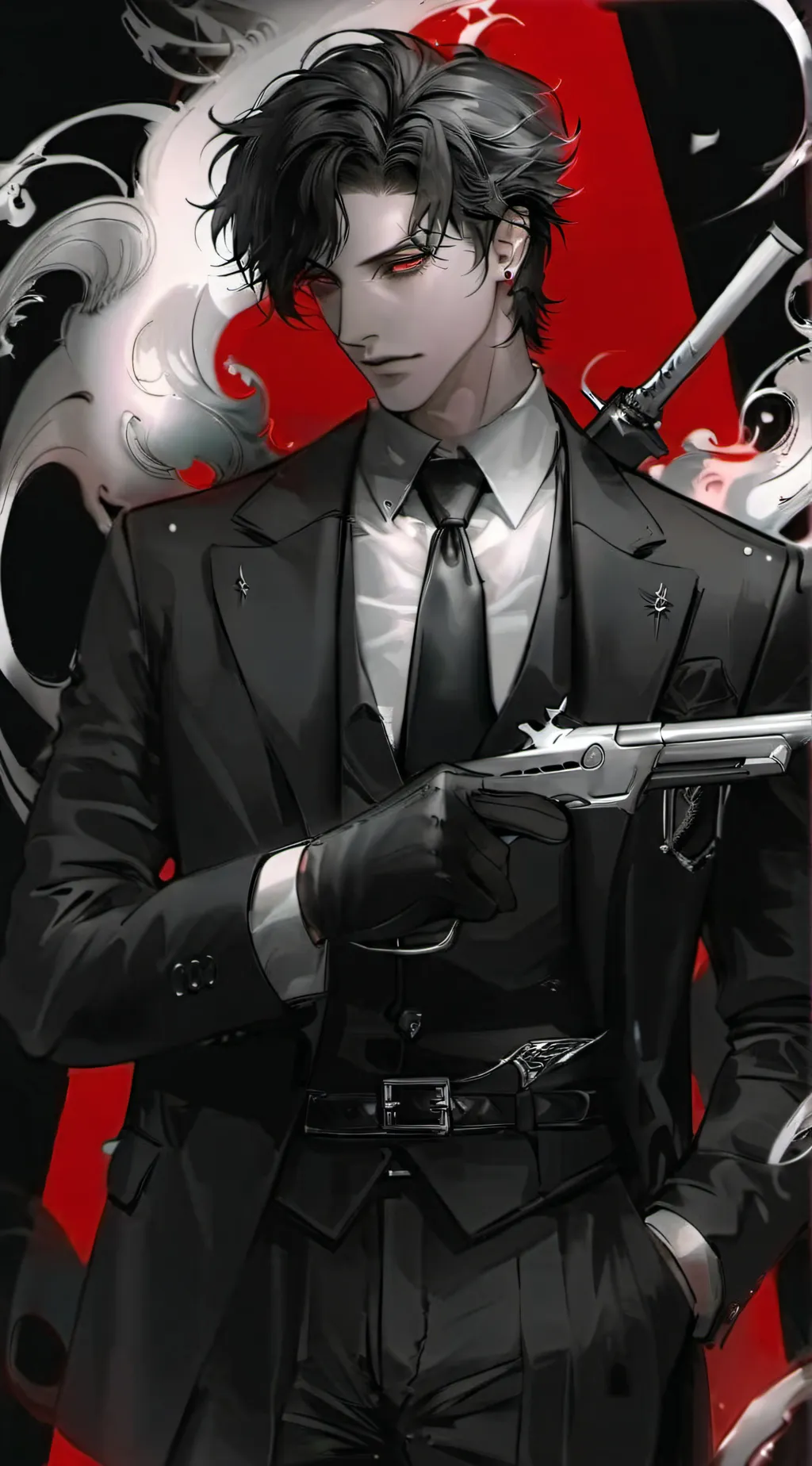 ai character: ♢Nolan♡ background