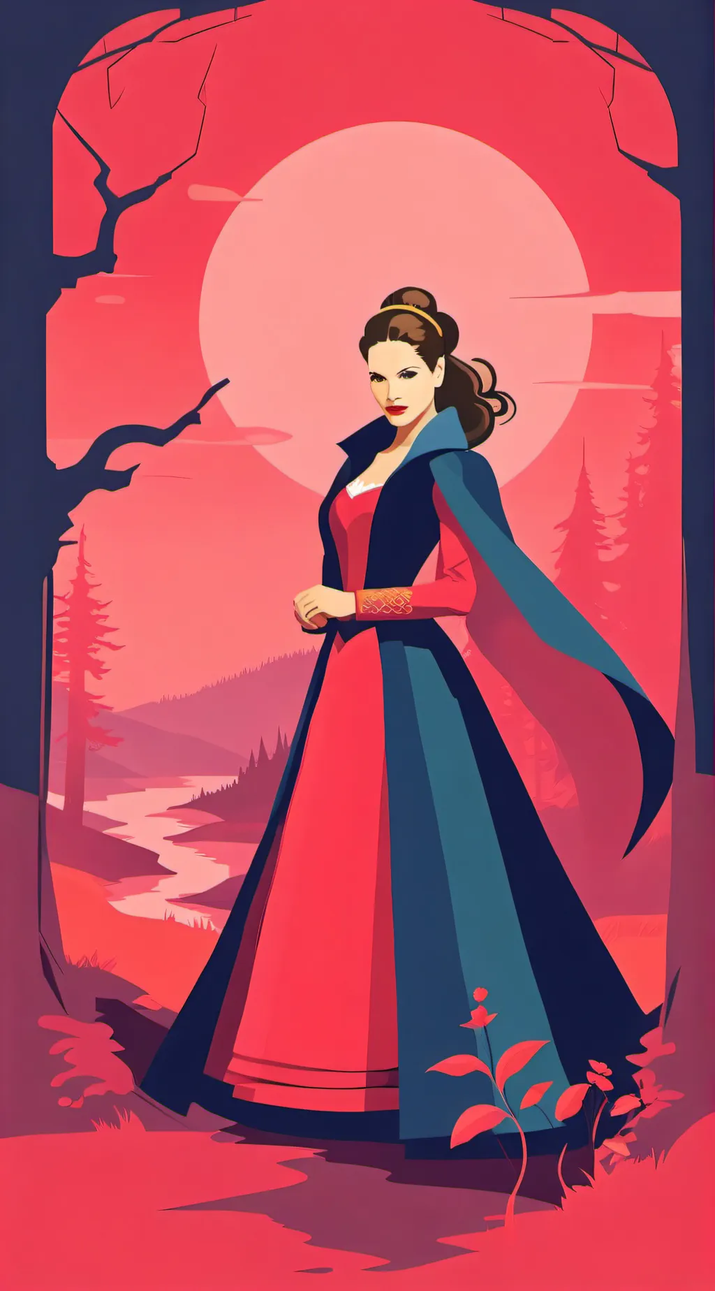 ai character: Once upon show rp background