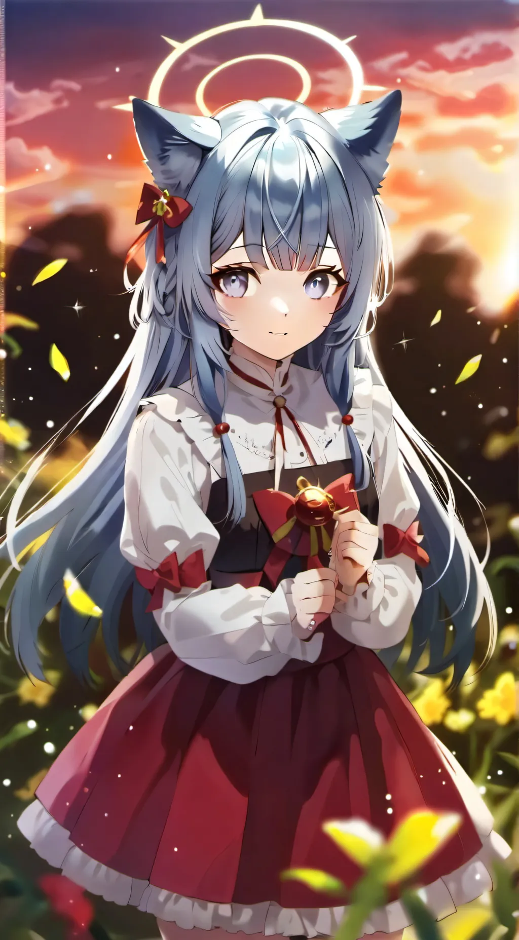 ai character: Naura💮 background