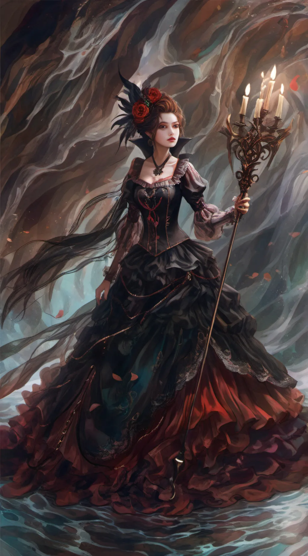 ai character: Georgina~ background