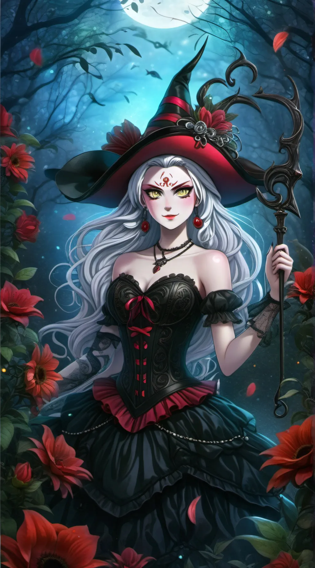 ai character: daki background