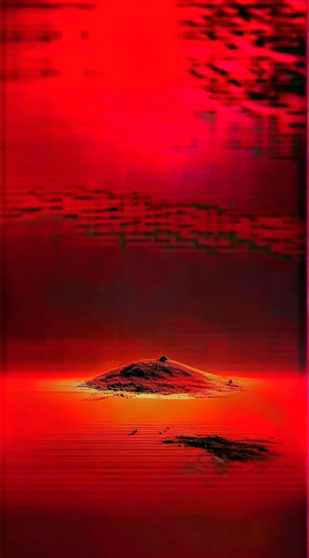 ai character: Red Demon Moon background