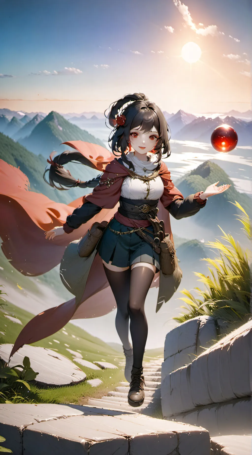 ai character: katie background