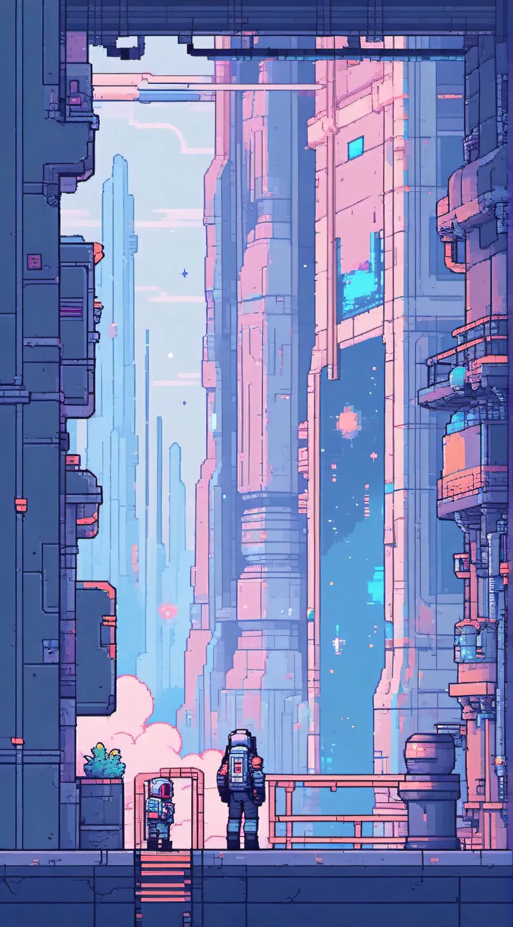 ai character: Blo's life background