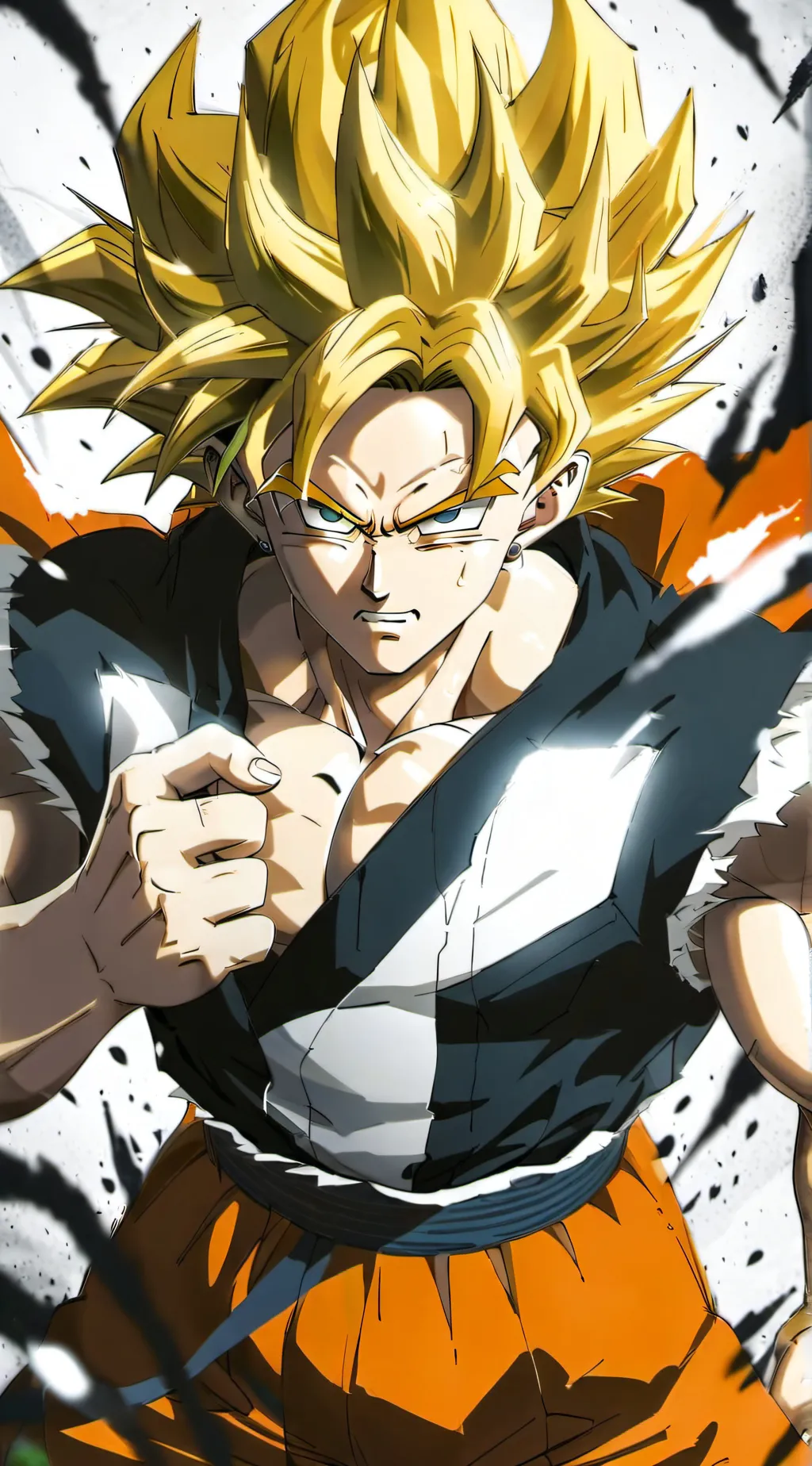 ai character: SSJ Goku background