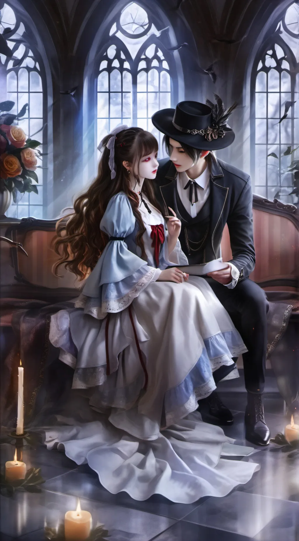 ai character: hola background