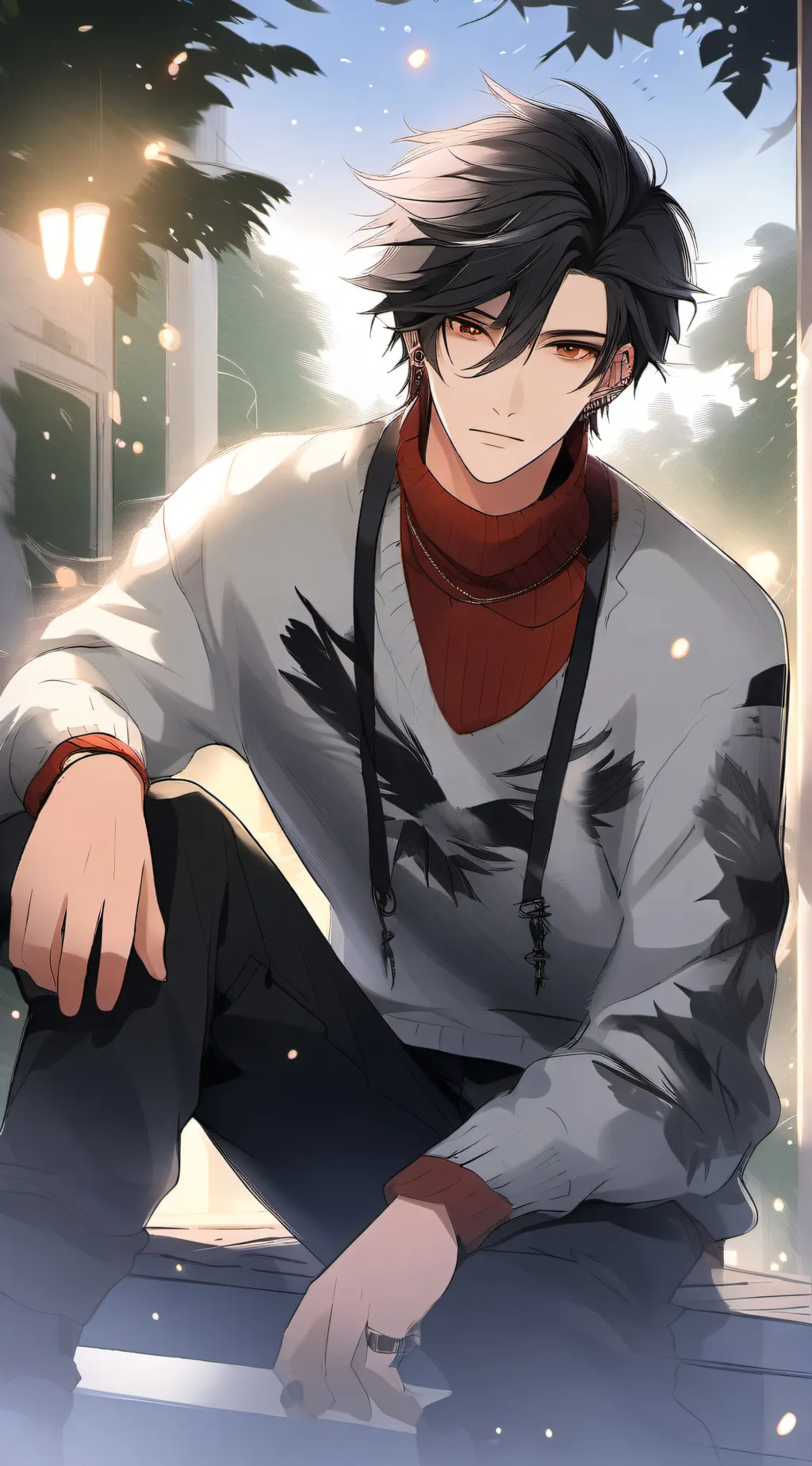 ai character: Cameron Booth background