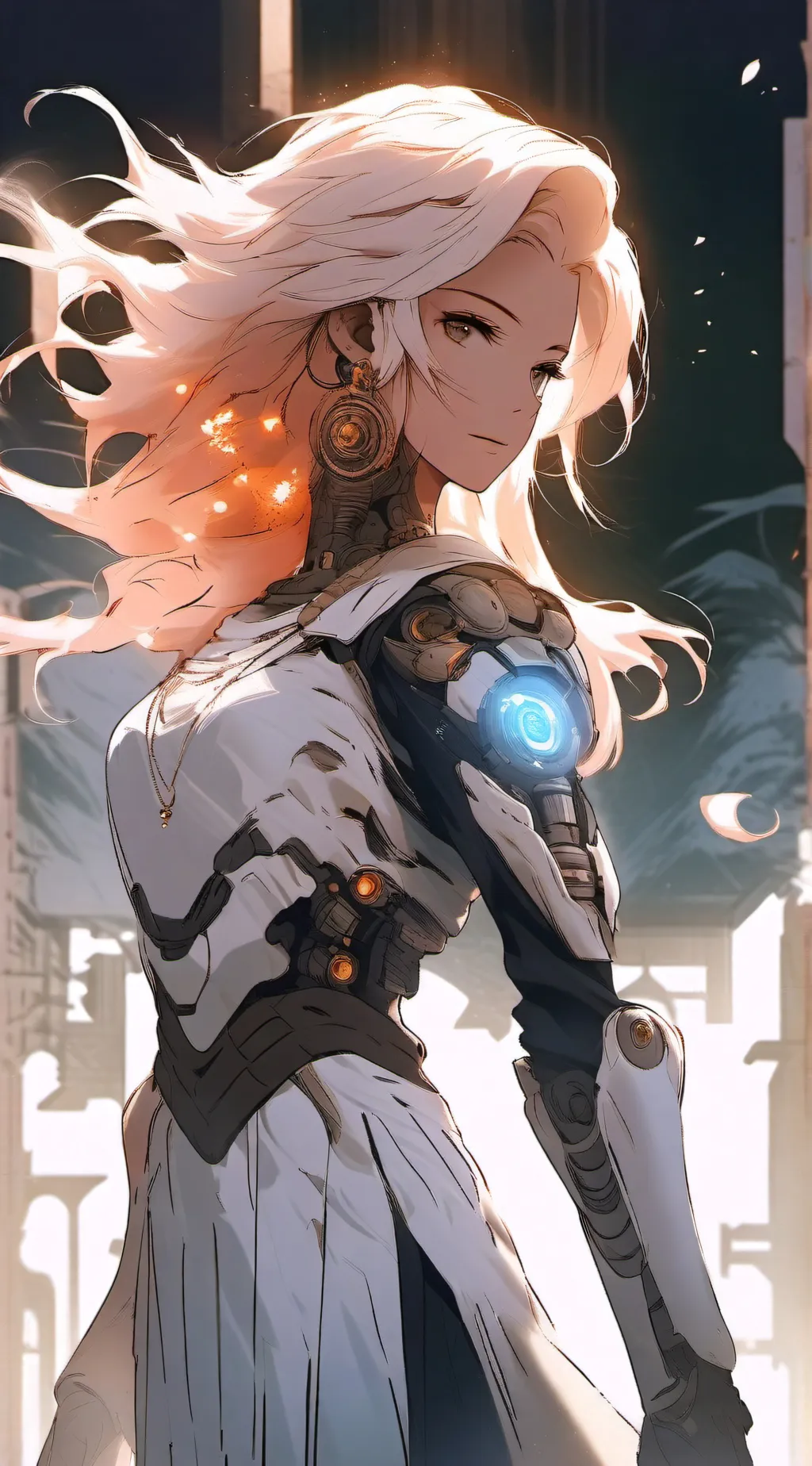 ai character: Relica background