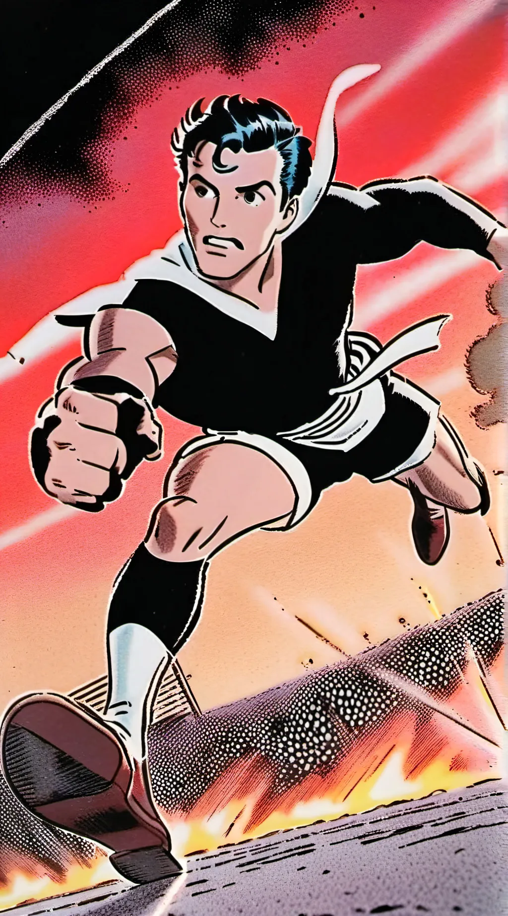 ai character: Eight Man background