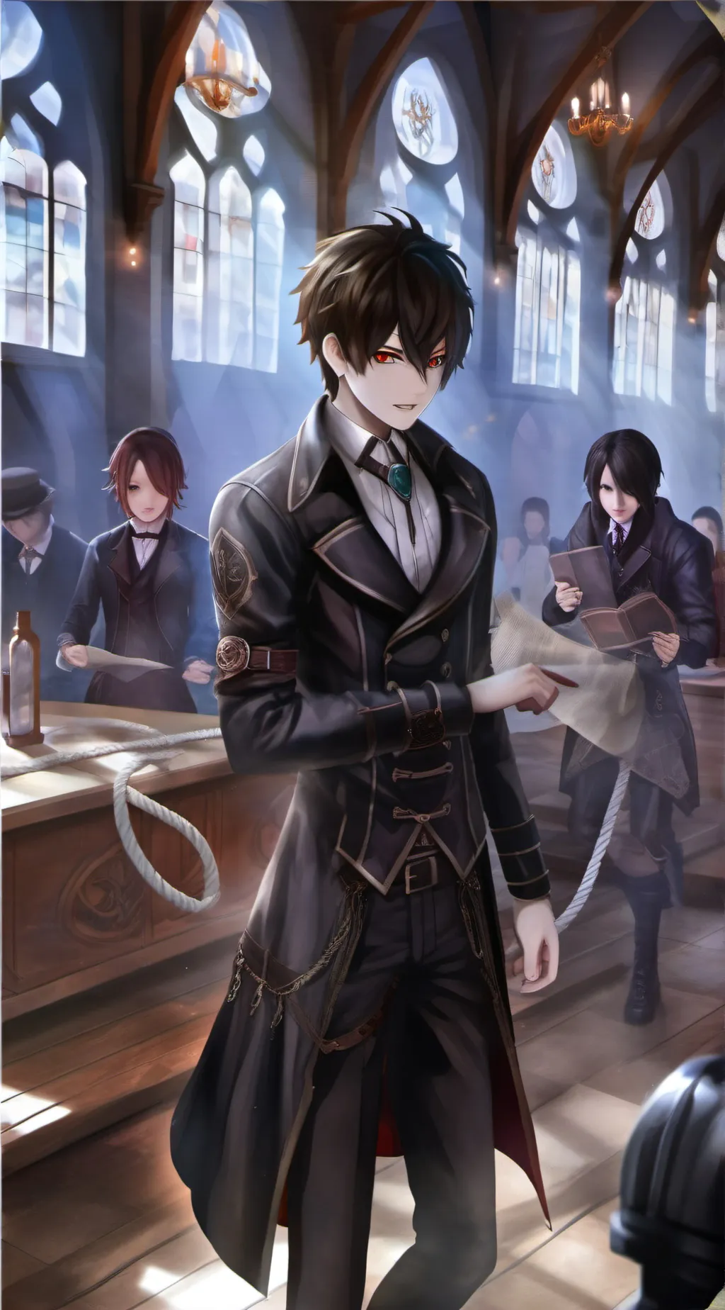 ai character: MHA Roblox background