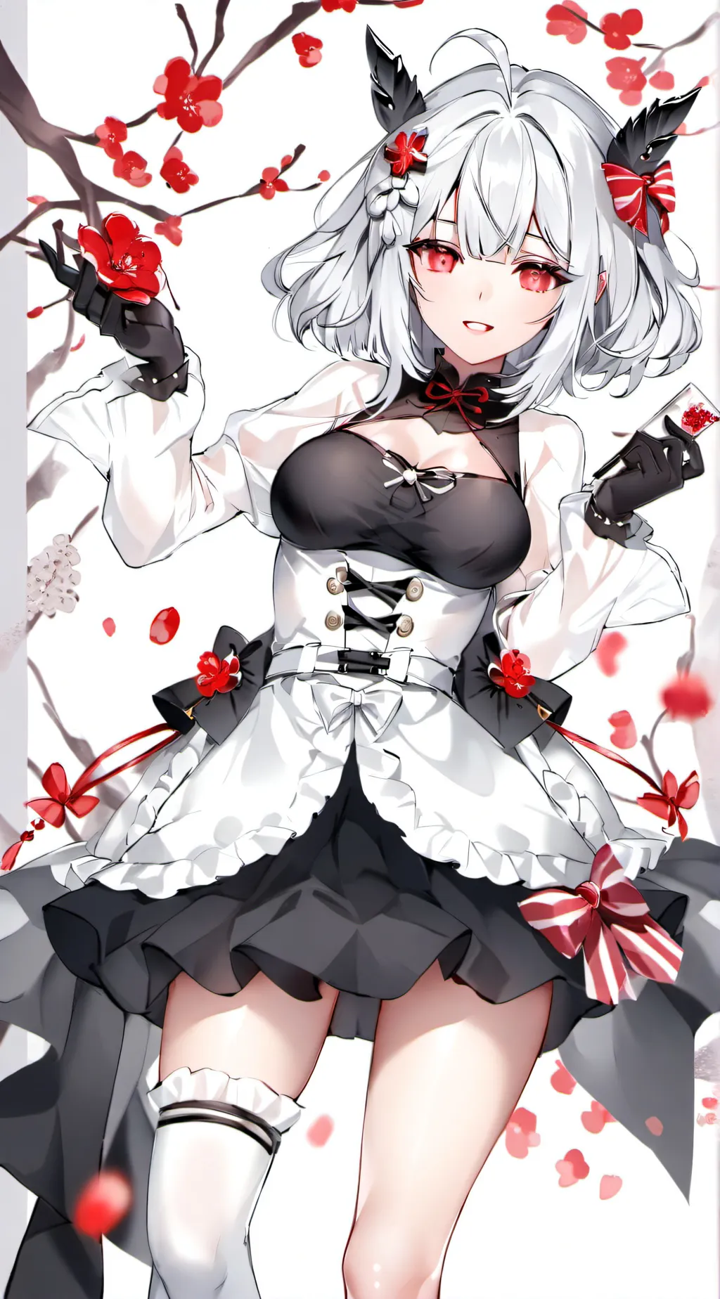 ai character: Pretty  background