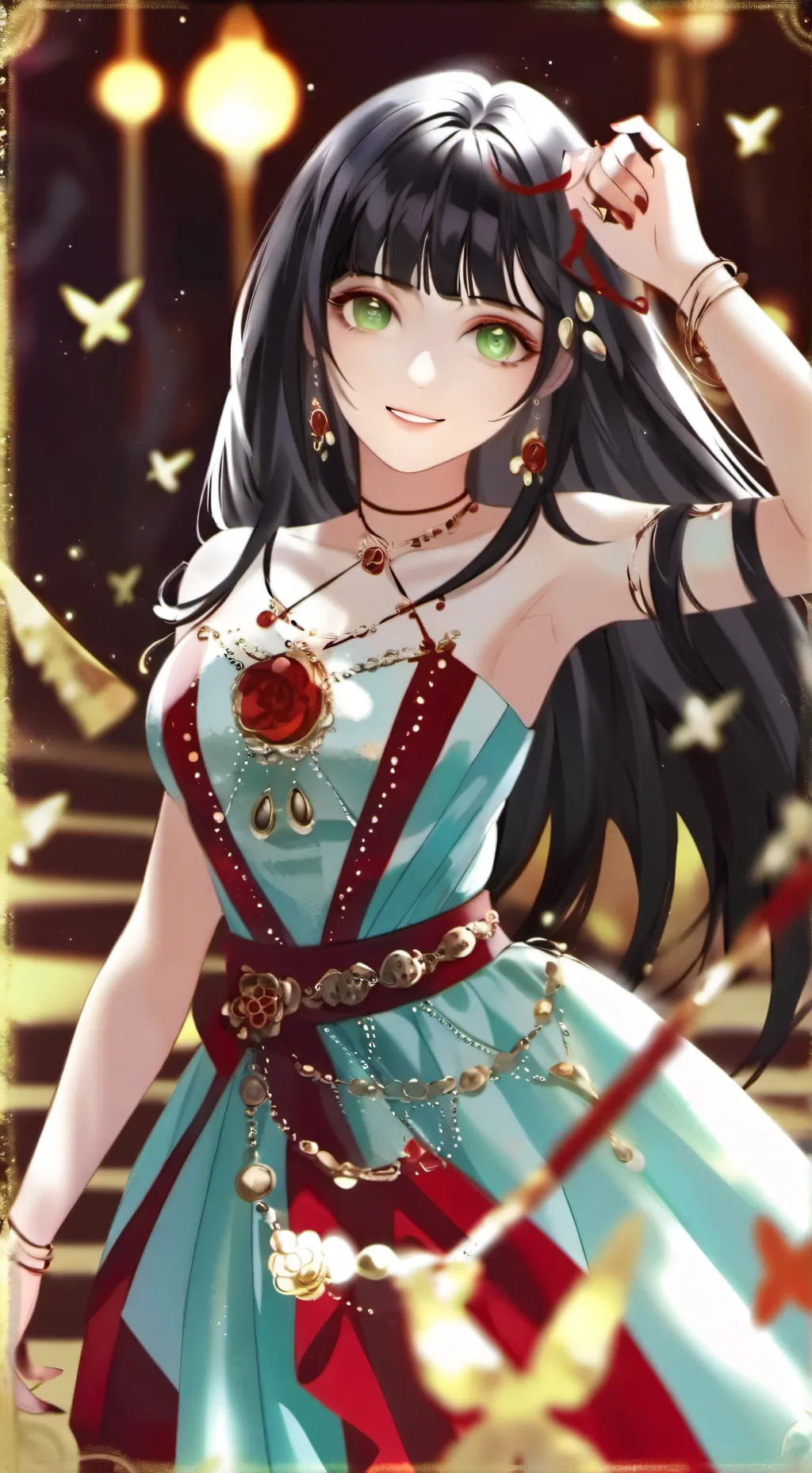 ai character: Natasha  background