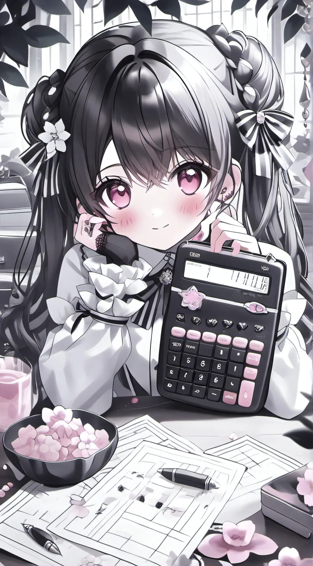 ai character: love calculator  background