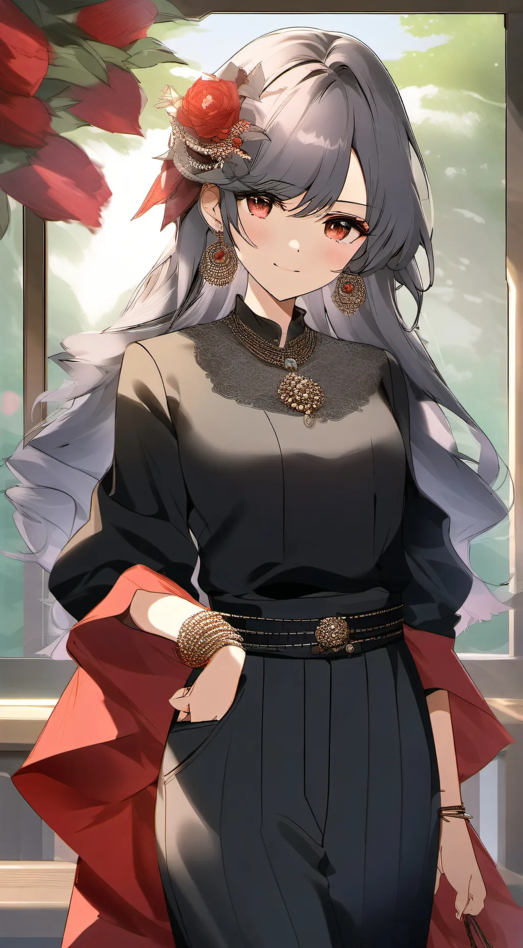 ai character: babá  background