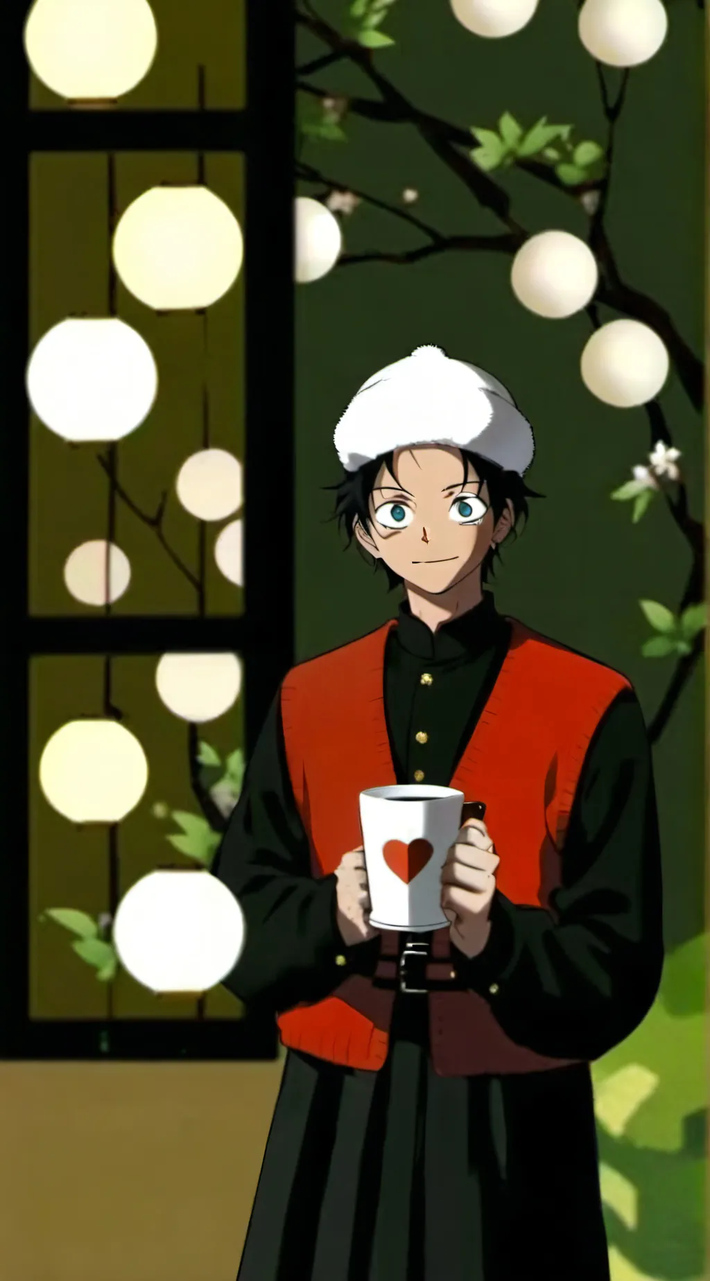 ai character: JOHN😊 background