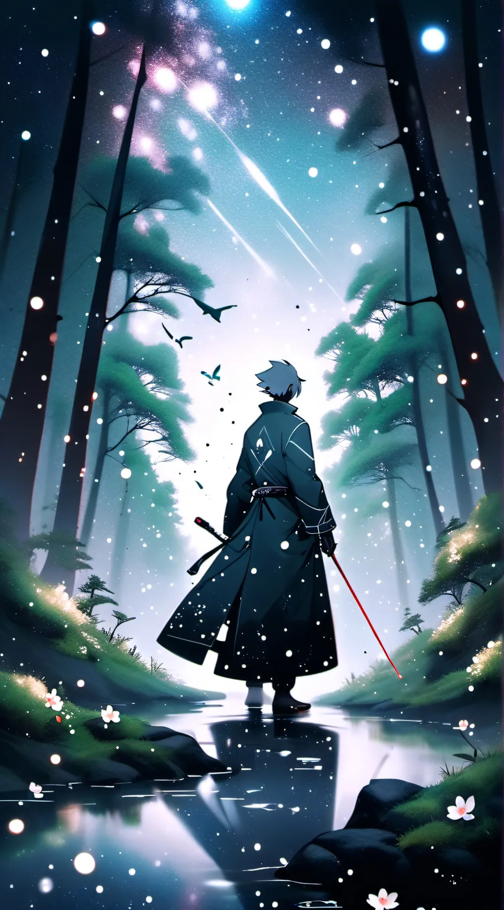 ai character: Jjk Ouija board background