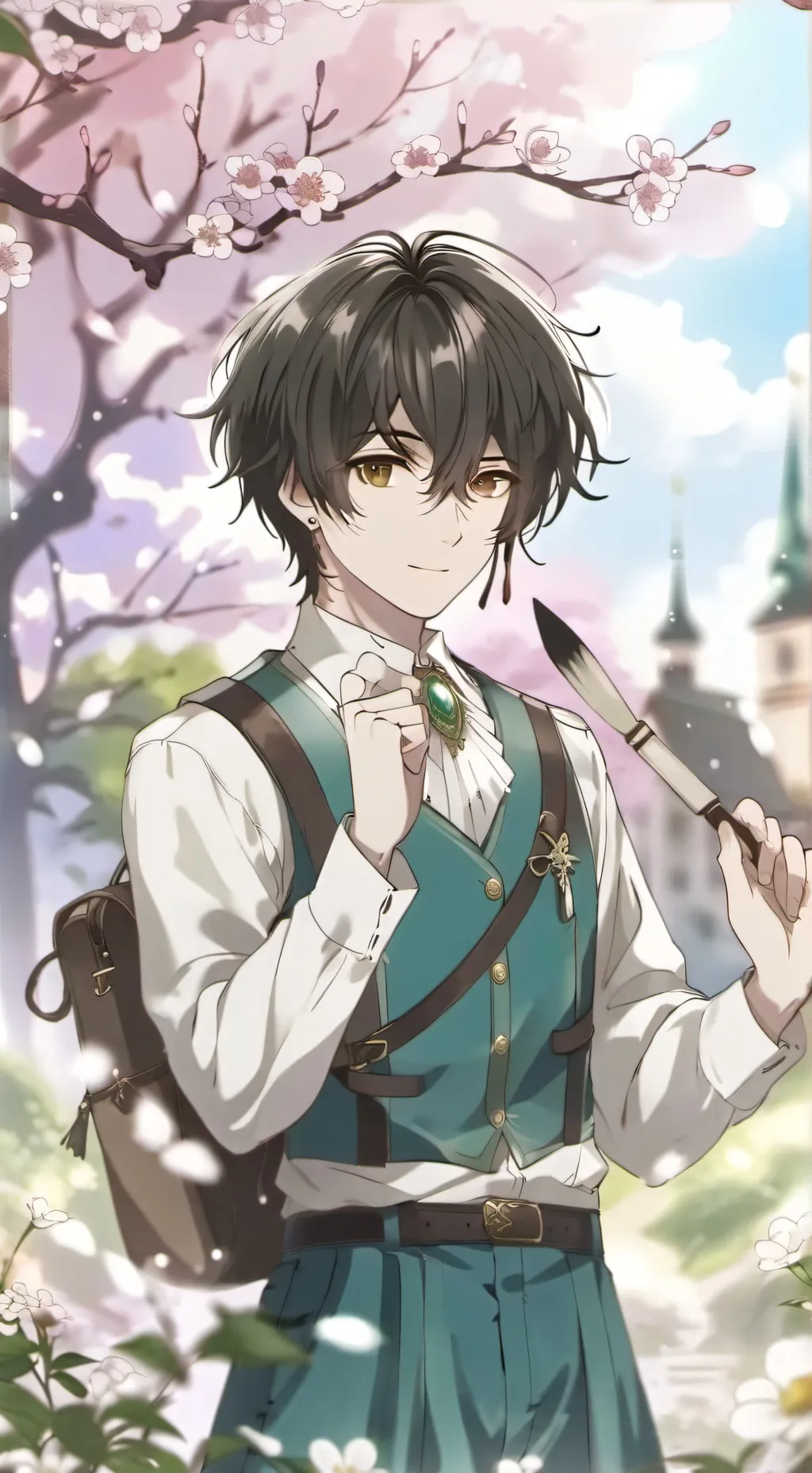 ai character: hashiras react  background