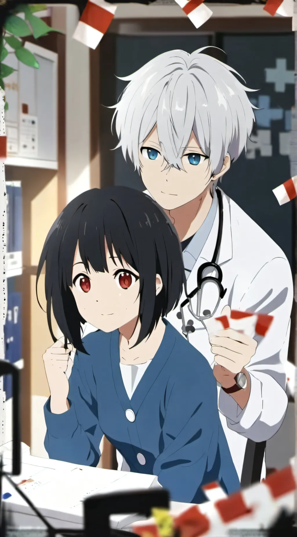 ai character: Gender swap water  background