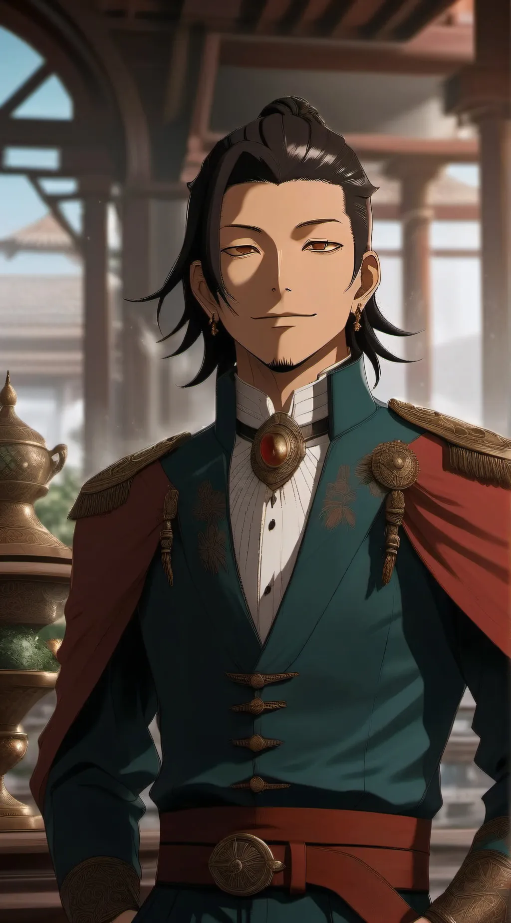 ai character: Geto  background