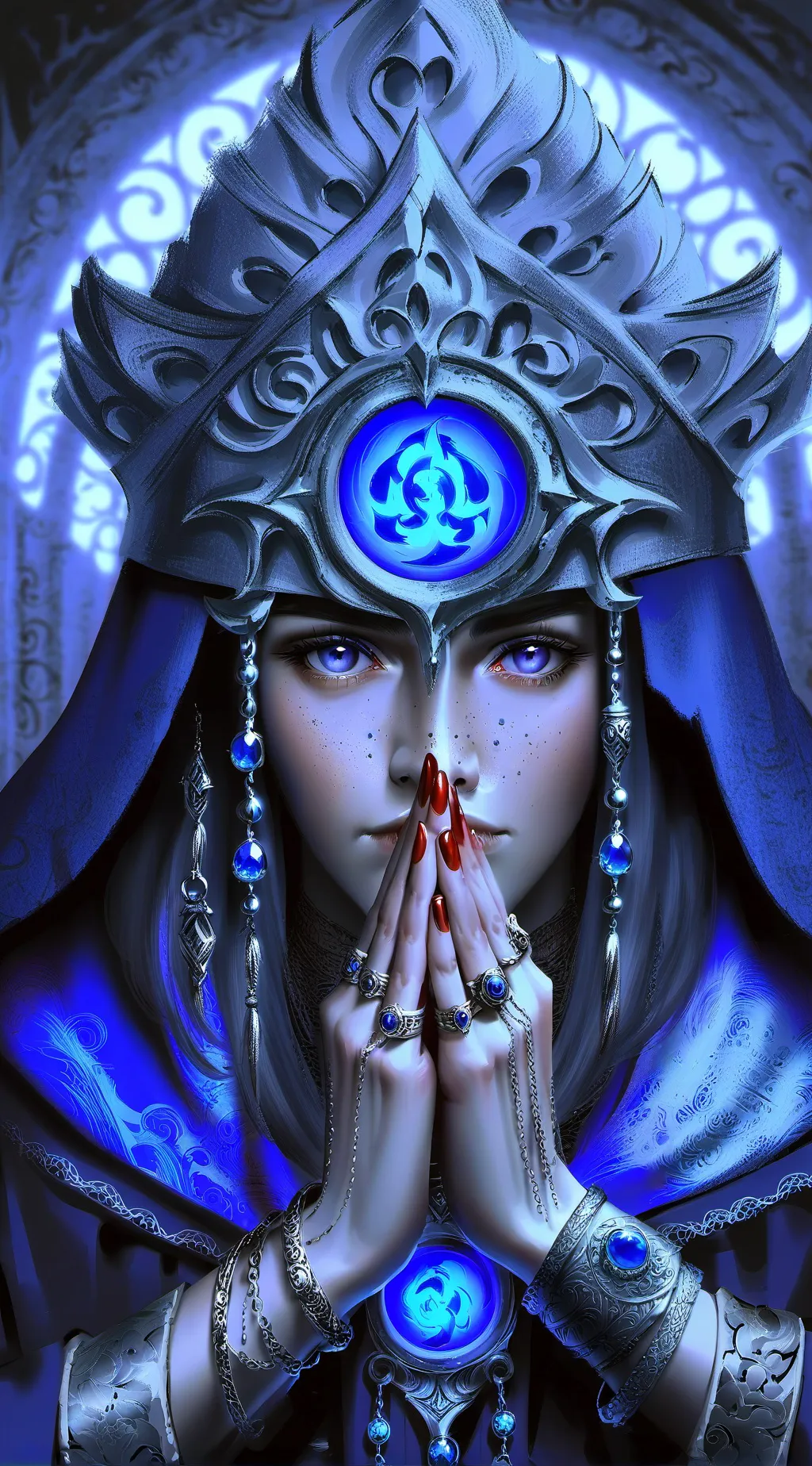 ai character: Seraphine background