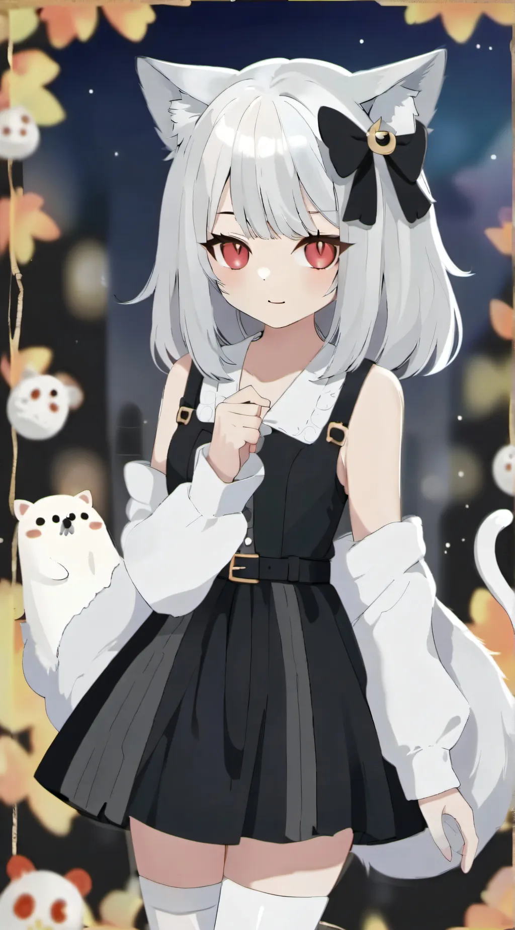 ai character: rose eli nova luna background