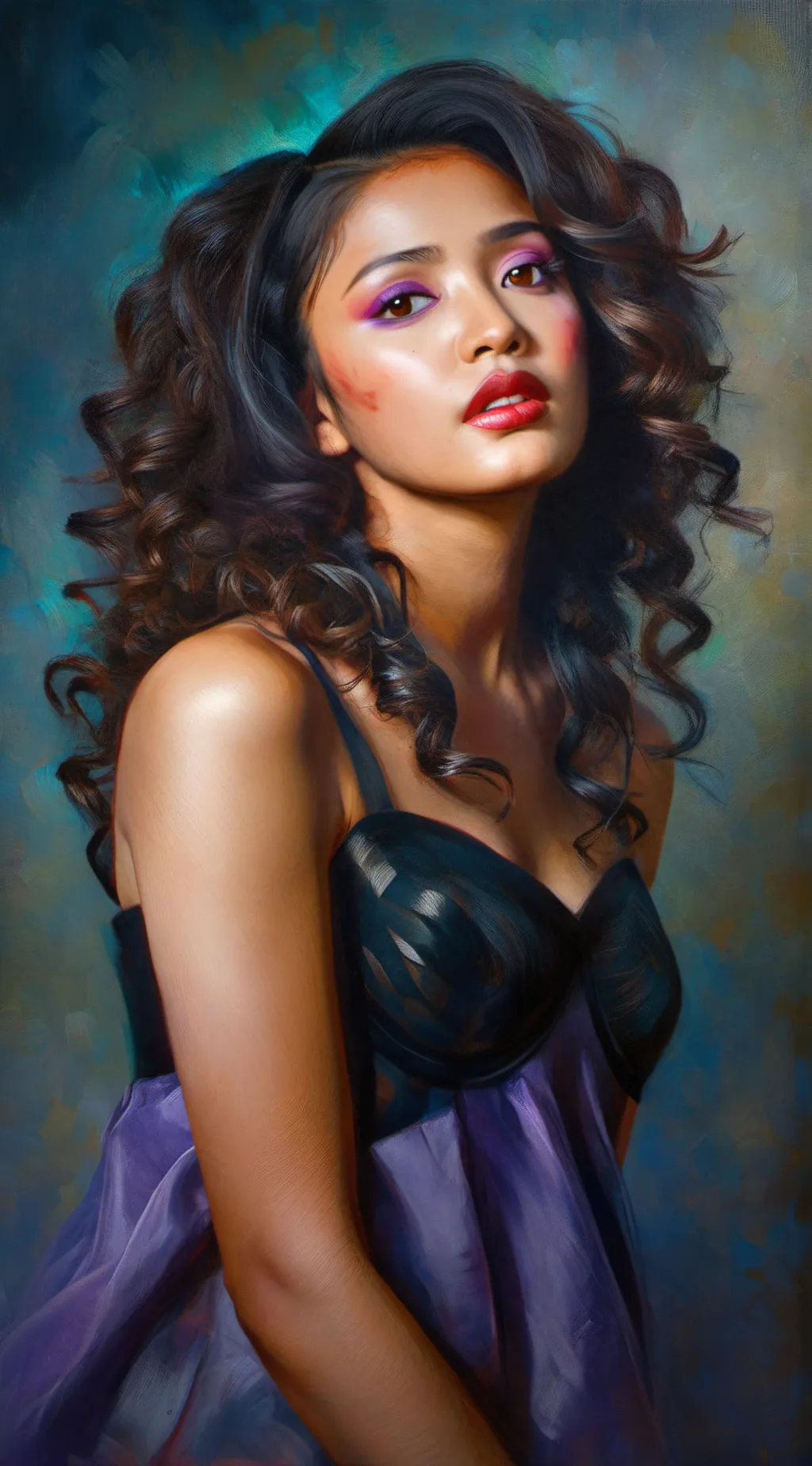 ai character: Ashley background