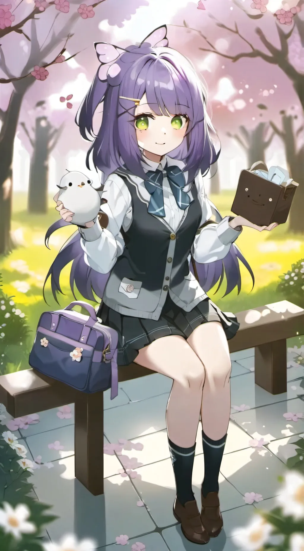 ai character: emily background