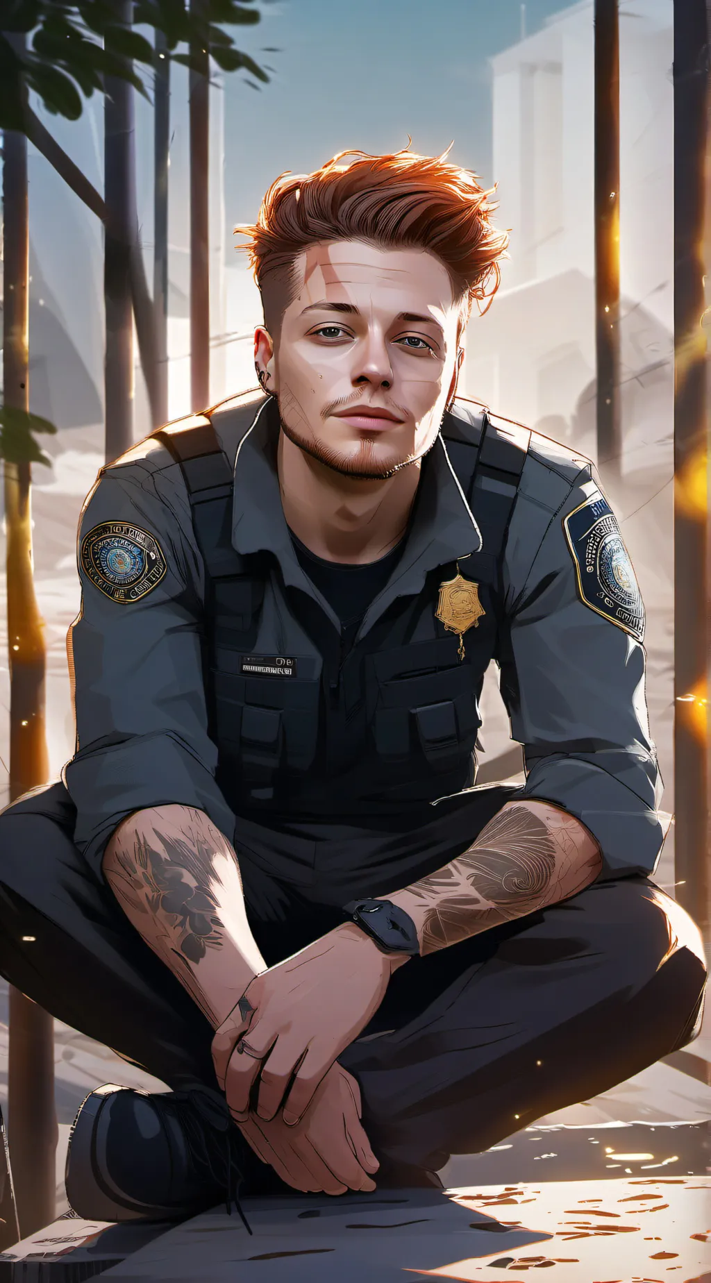 ai character: Klaus background