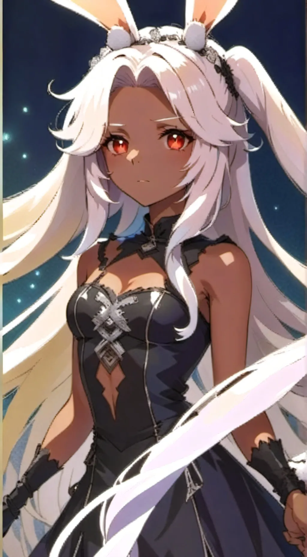 ai character: Luna!  background