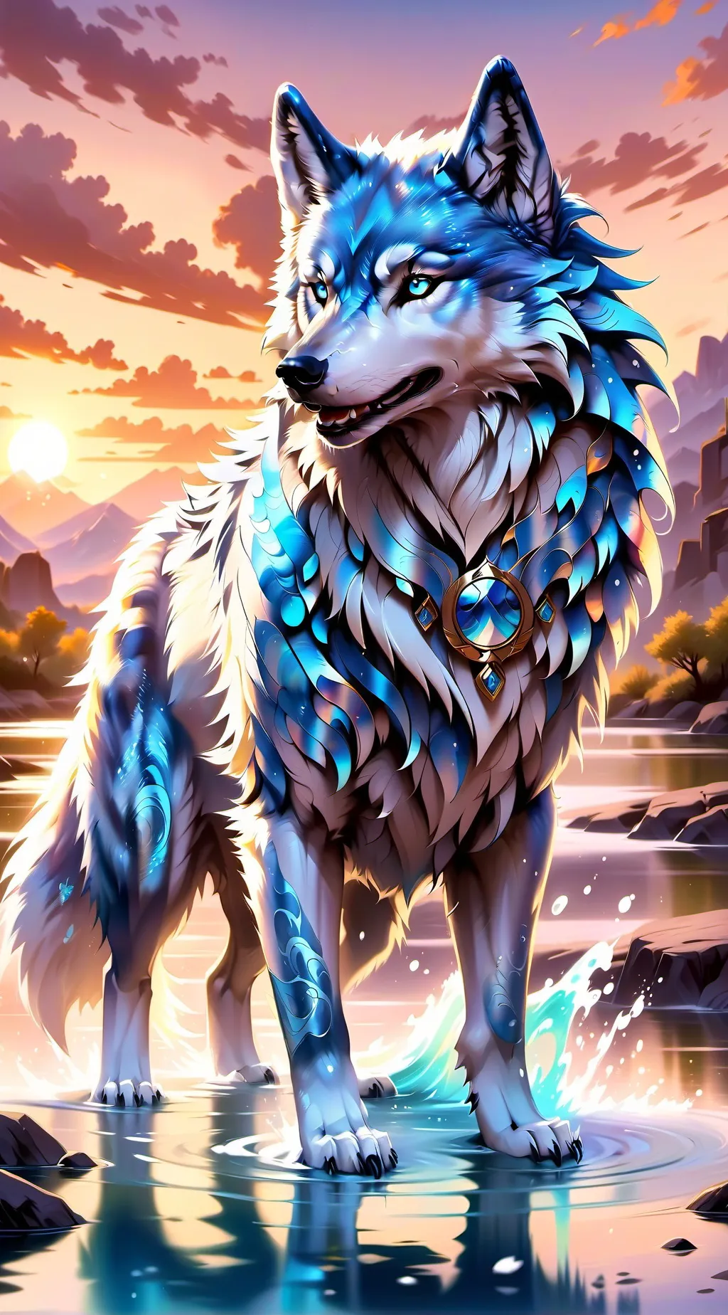 ai character: •~Stream Pack~• background