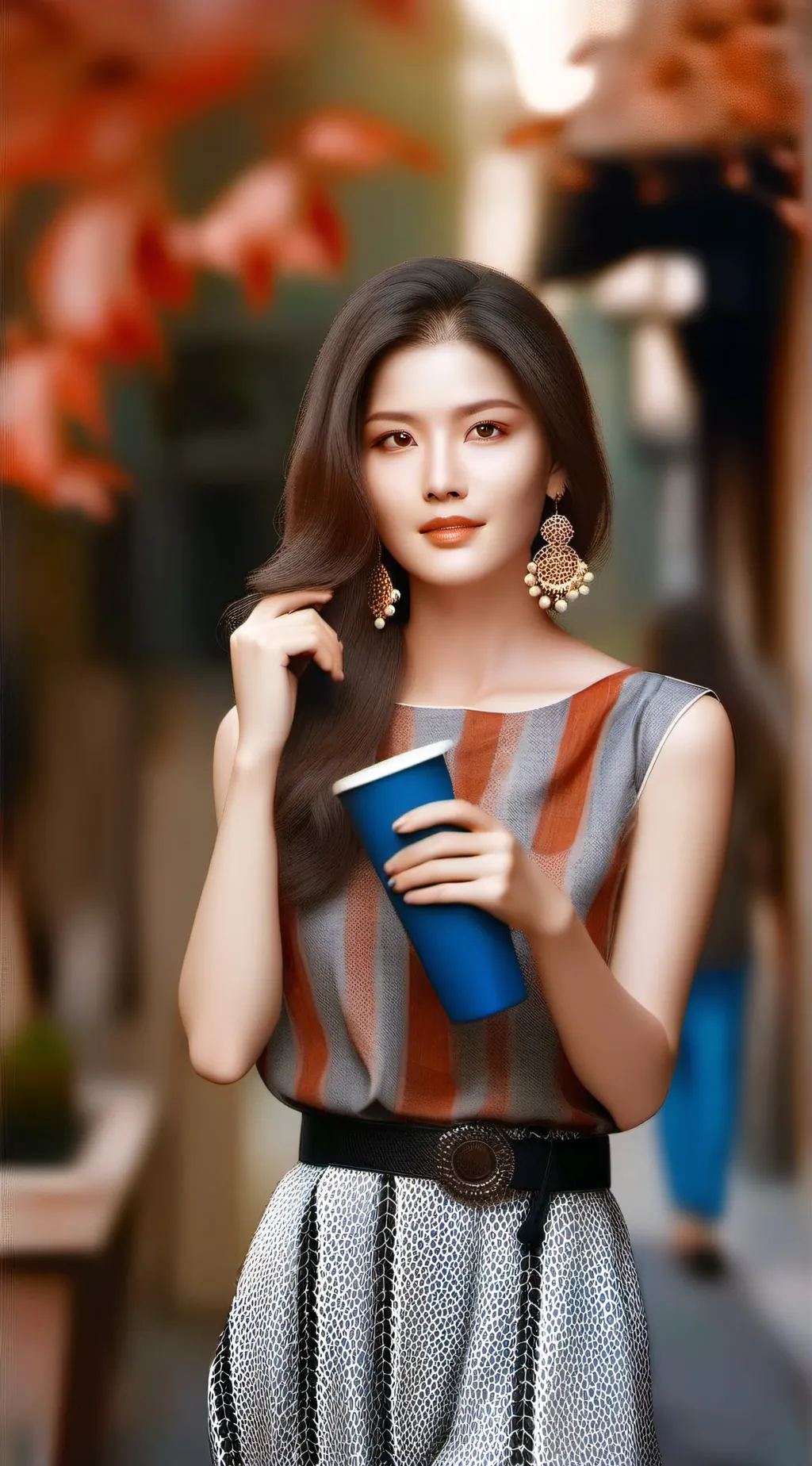 ai character: Lilly background