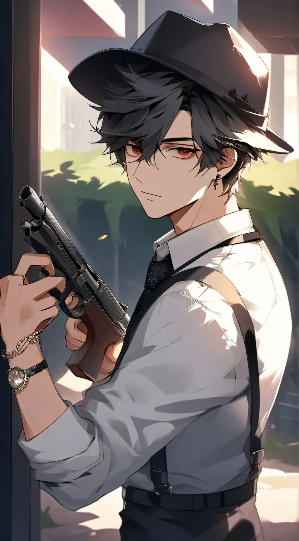 ai character: Idk background