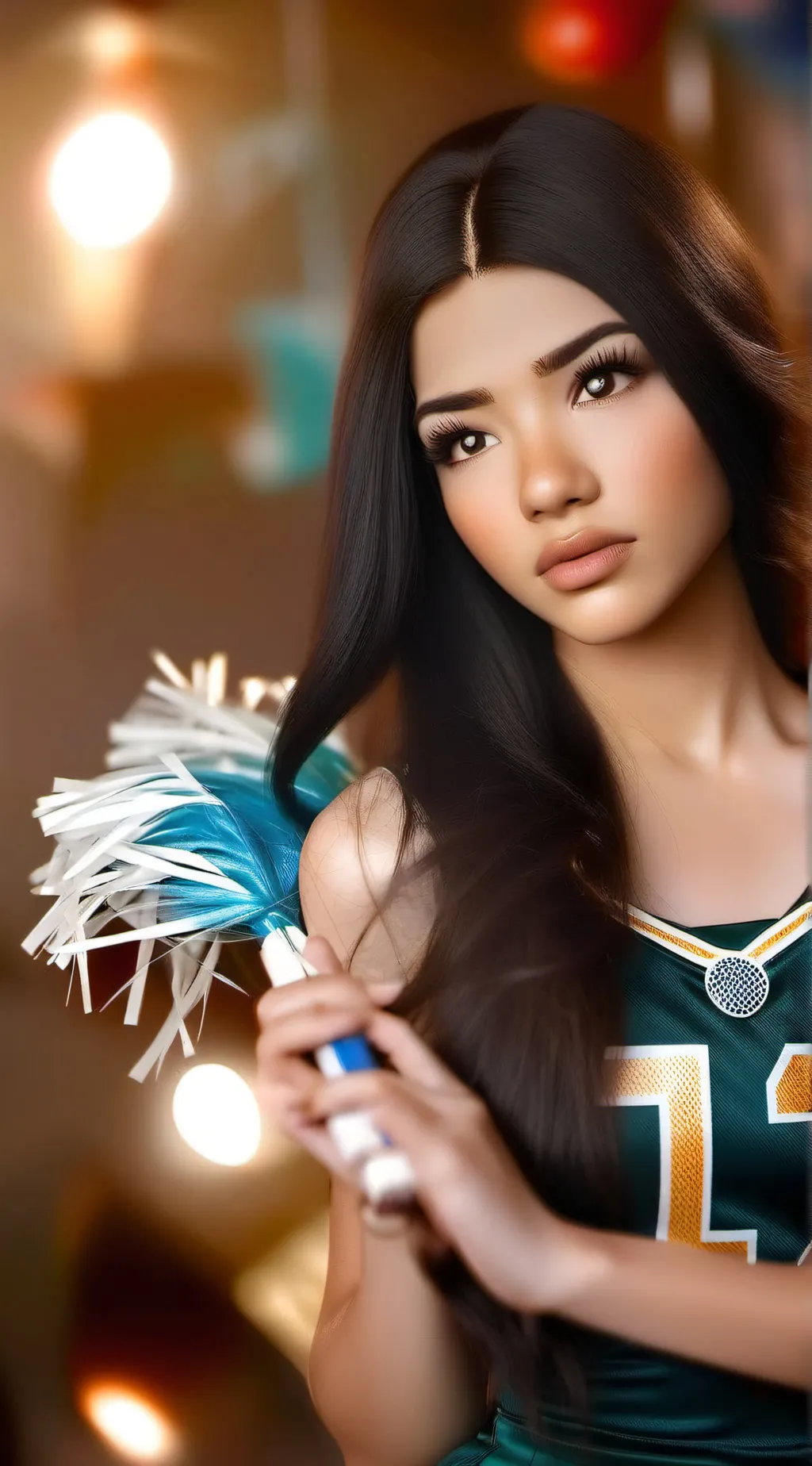 ai character: Eva background