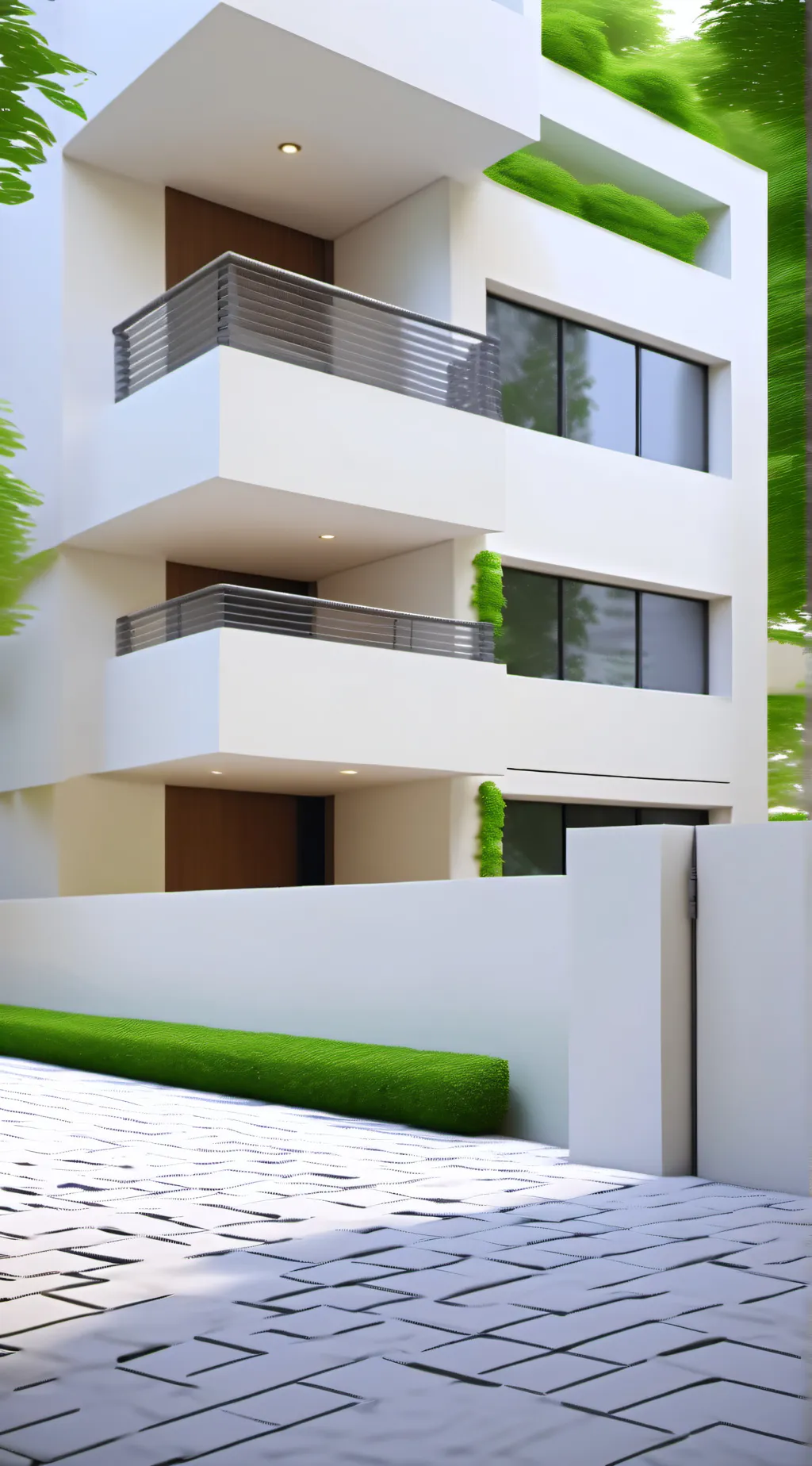 ai character: hotel background