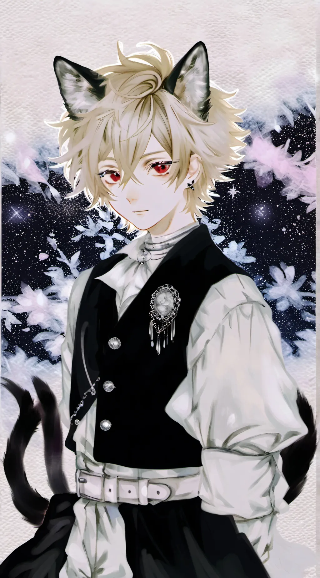 ai character: Bakugo Katsuki  background