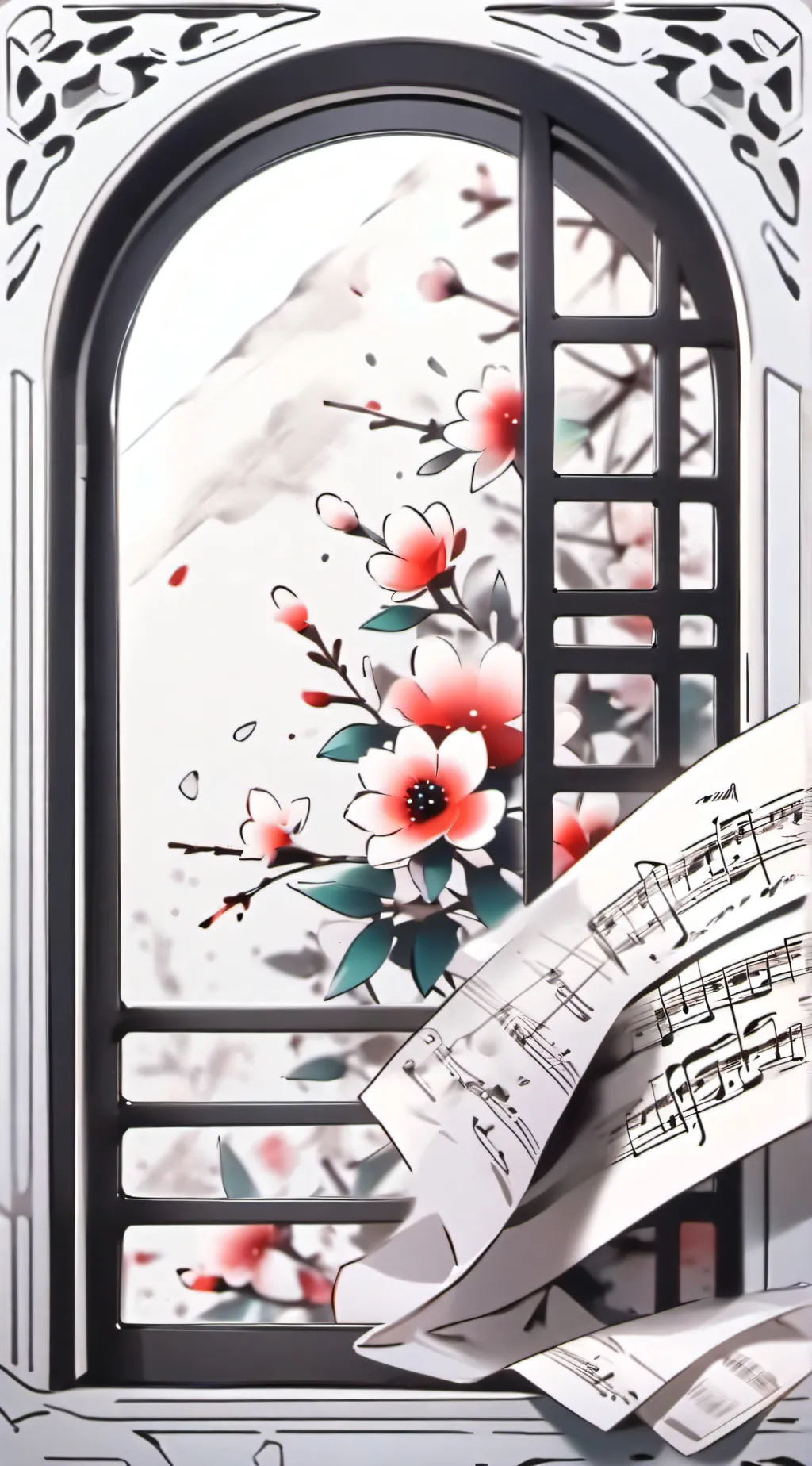 ai character: musique background