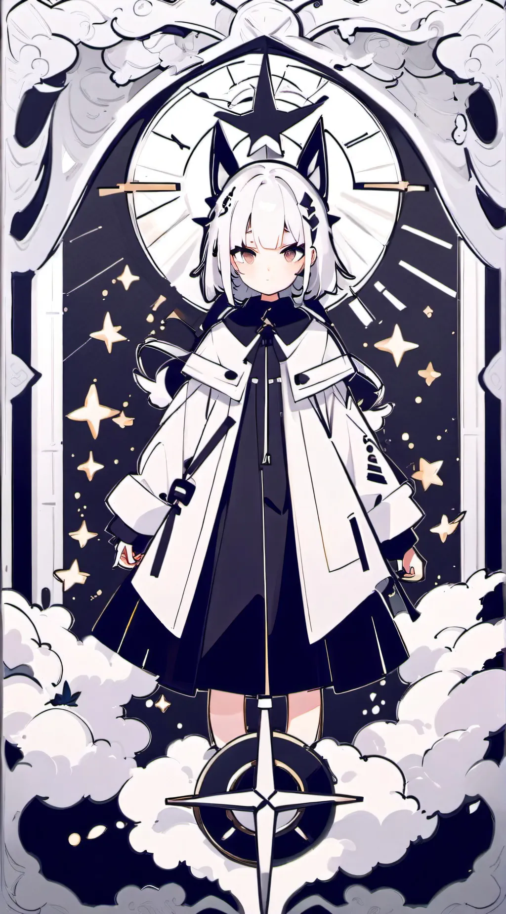 ai character: media diosa background