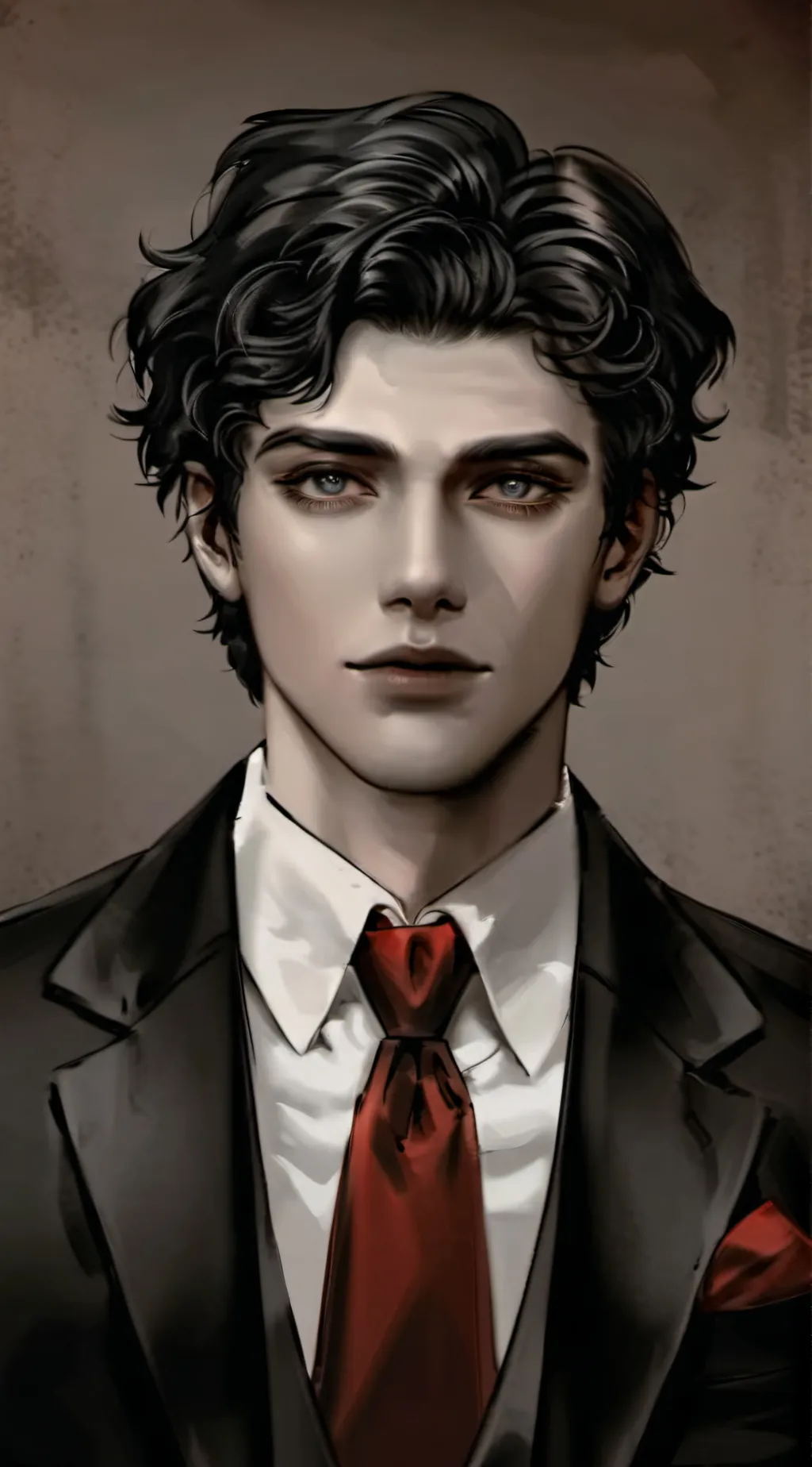 ai character: Mr. Martin  background