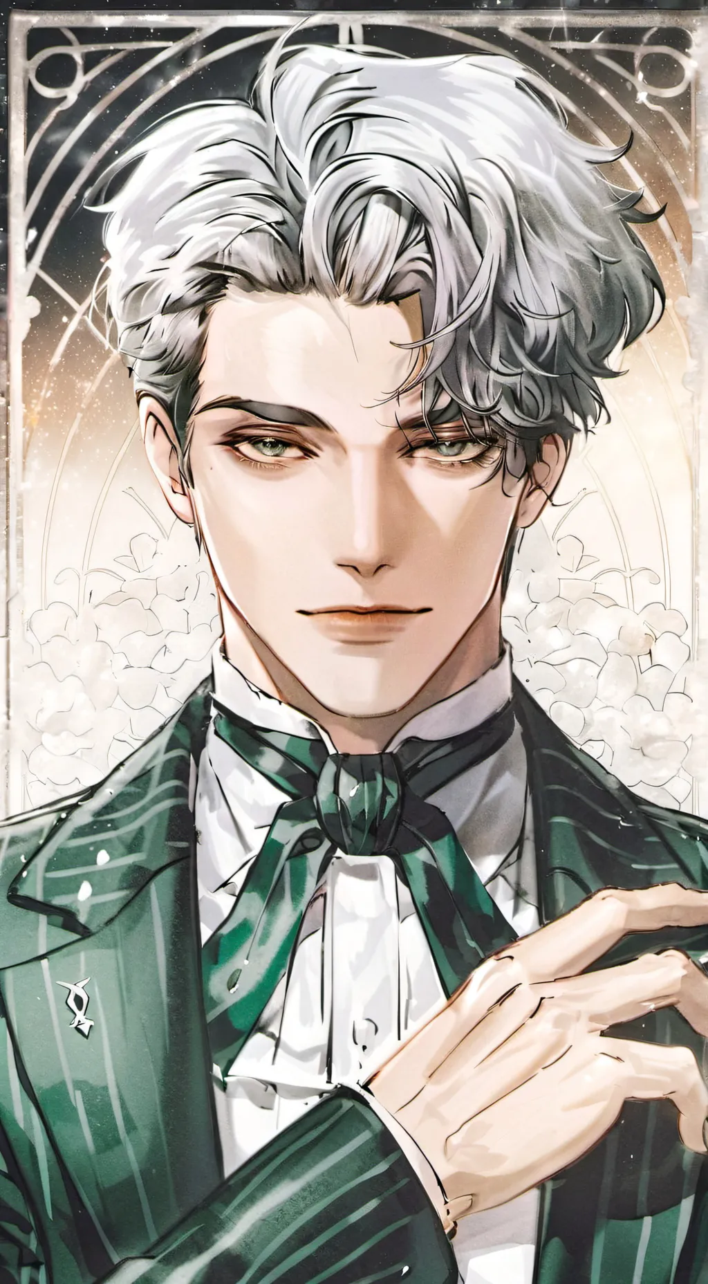 ai character: brook background