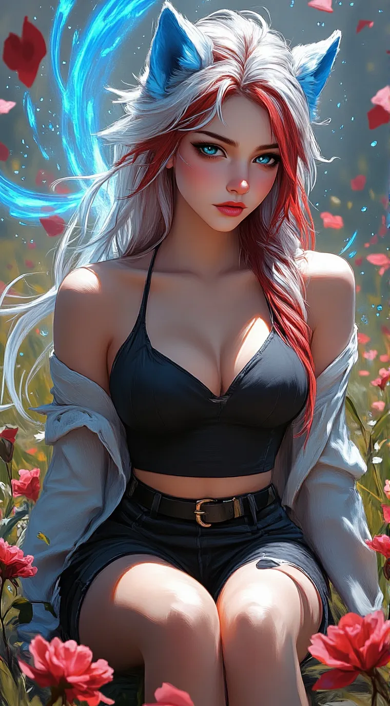 ai character: Loona background