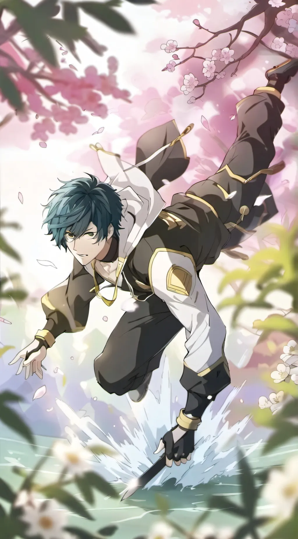 ai character: MHA Triggered background