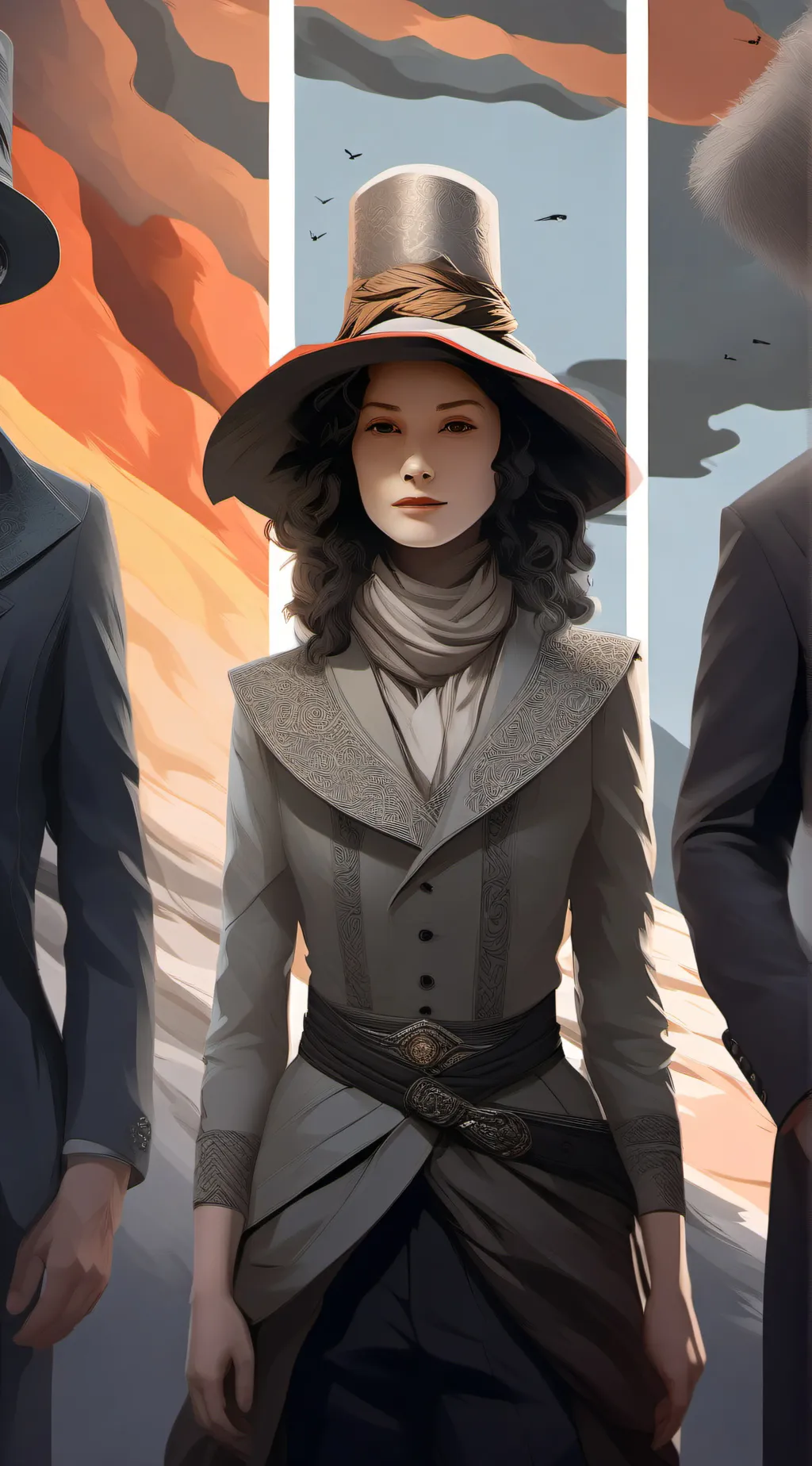 ai character: La popular background