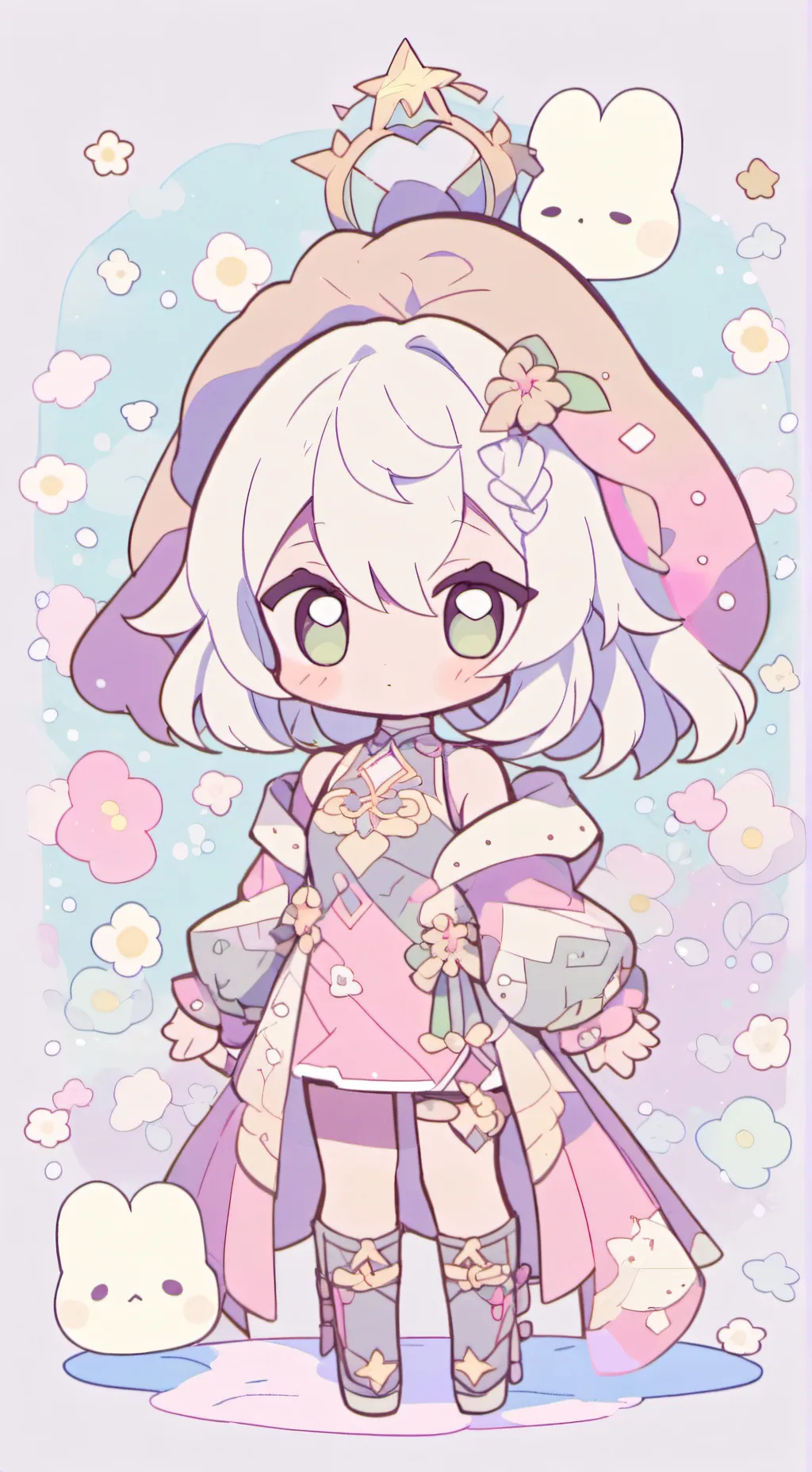 ai character: fluffer background