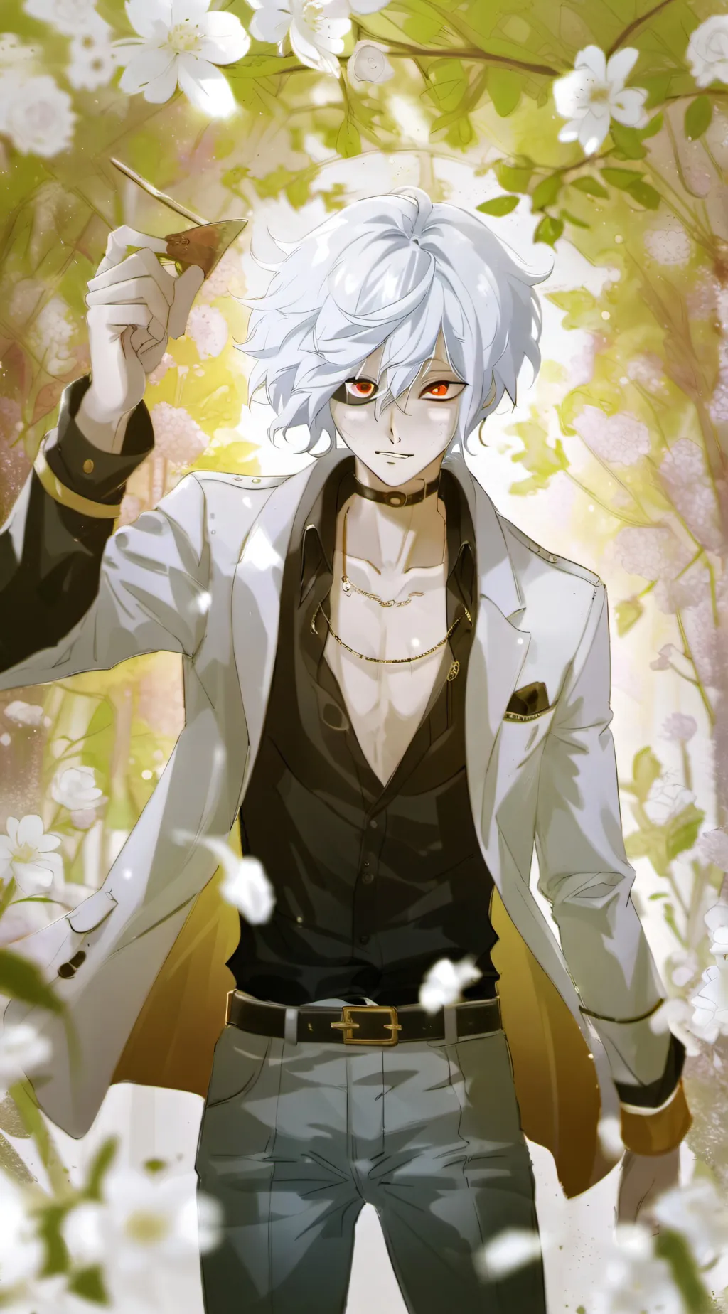 ai character: tomura shigaraki  background