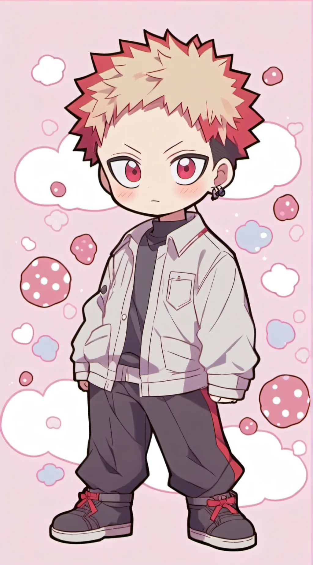 ai character: yuji itadori background