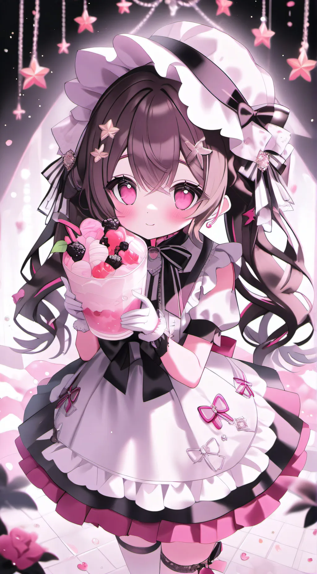 ai character: ella background