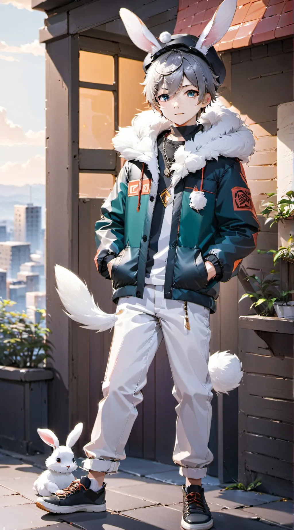 ai character: Haiku background