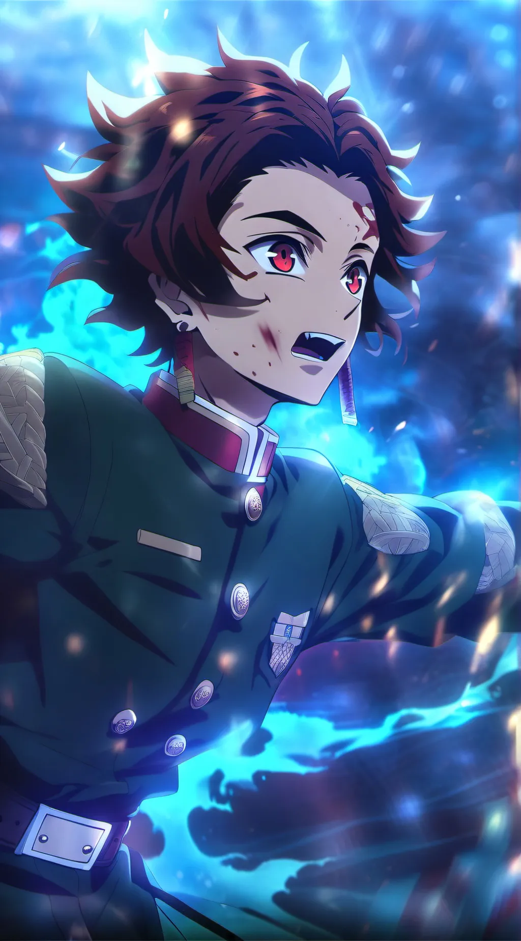 ai character: Tanjiro background